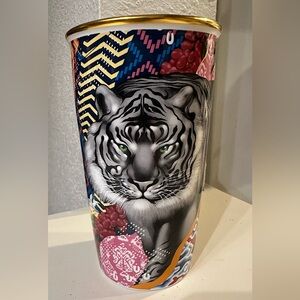 Starbucks Tristan Eaton Tiger Ceramic Tumbler with Lid